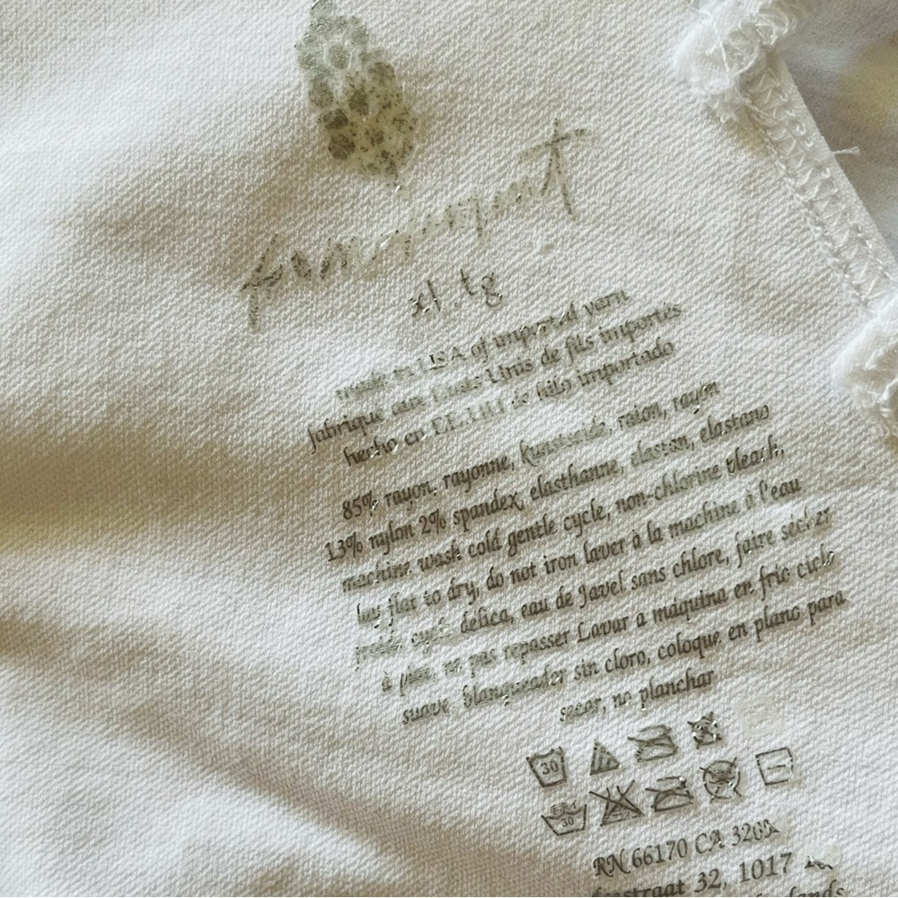 Free  People Good Karma Dress in White  Size XL NWOT - Picture 9 of 11